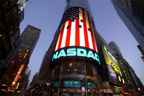 纳斯达克 - 纽约时代 广场 纳斯达克LED 大屏 幕图片视频 广告